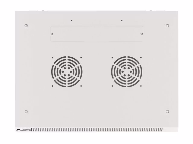 RACKSKÅP 19" VÄGGMONTERAT 6U/600X450 (FLAT PACK) V2 GRÅ LANBERG