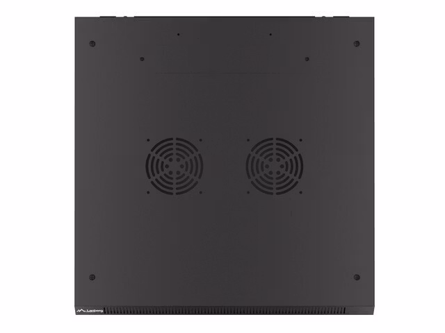 RACKSKÅP 19" VÄGGMONTERAT 4U/600X600 (FLAT PACK) V2 SVART LANBERG