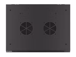 RACKSKÅP 19" VÄGGMONTERAT 9U/600X450 (FLAT PACK) V2 SVART LANBERG
