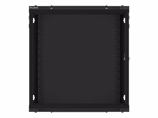 RACKSKÅP 19" VÄGGMONTERAT 12U/600X450 (FLAT PACK) SVART LANBERG V2