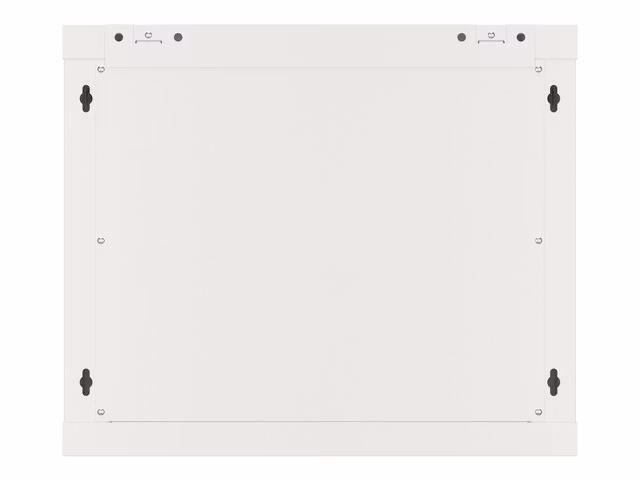 RACKSKÅP 19" VÄGGMONTERAT 9U/600X450 (FLAT PACK) MED GLASDÖRR GRÅ LANBERG V2