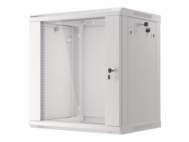RACKSKÅP 19" VÄGGMONTERAT 12U/600X450 (FLAT PACK) GRÅ LANBERG V2
