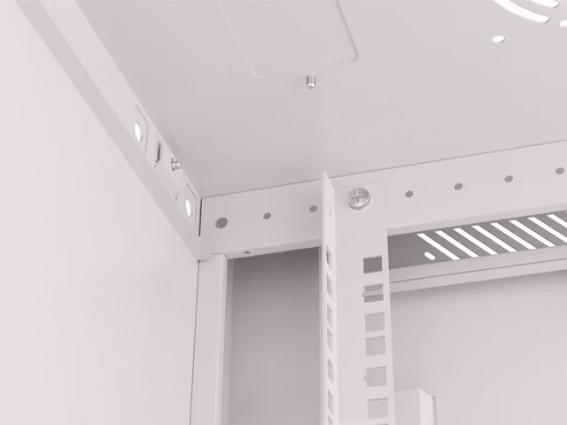 RACKSKÅP 19" VÄGGMONTERAT 12U/600X450 (FLAT PACK) GRÅ LANBERG V2
