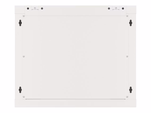 RACKSKÅP 19" VÄGGMONTERAT 9U/600X600 (FLAT PACK) V2 GRÅ LANBERG