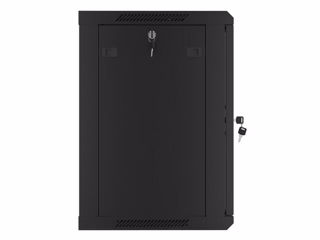 RACKSKÅP 19" VÄGGMONTERAT 12U/600X450 (FLAT PACK) SVART LANBERG V2