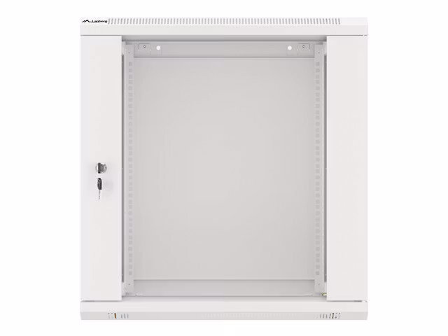 RACKSKÅP 19" VÄGGMONTERAT 12U/600X450 (FLAT PACK) GRÅ LANBERG V2