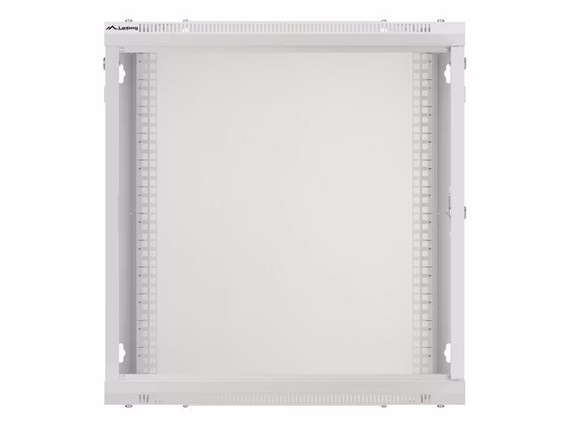 RACKSKÅP 19" VÄGGMONTERAT 12U/600X450 (FLAT PACK) GRÅ LANBERG V2