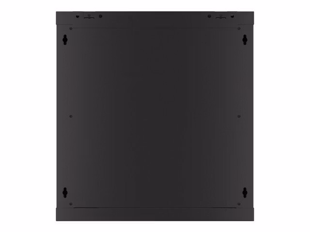 RACKSKÅP 19" VÄGGMONTERAT 12U/600X600 (FLAT PACK) MED GLASDÖRR SVART LANBERG V2