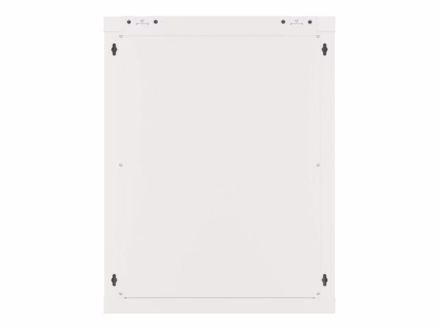RACKSKÅP 19" VÄGGMONTERAT 15U/600X600 (FLAT PACK) MED GLASDÖRR GRÅ LANBERG V2