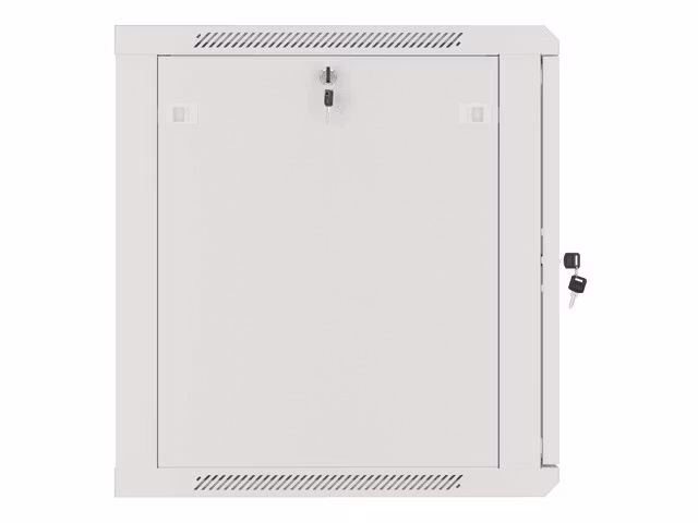 RACKSKÅP 19" VÄGGMONTERAT 12U/600X600 (FLAT PACK) V2 GRÅ LANBERG