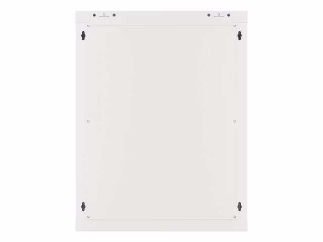 RACKSKÅP 19" VÄGGMONTERAT 15U/600X450 (FLAT PACK) MED GLASDÖRR GRÅ LANBERG V2