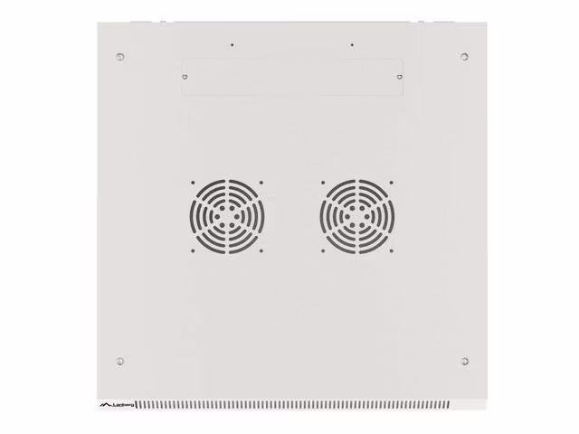 RACKSKÅP 19" VÄGGMONTERAT 15U/600X600 (FLAT PACK) MED GLASDÖRR GRÅ LANBERG V2