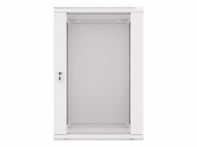 RACKSKÅP 19" VÄGGMONTERAT 18U/600X600 (FLAT PACK) GRÅ LANBERG V2
