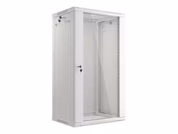 RACKSKÅP 19" VÄGGMONTERAT 22U/600X450 (FLAT PACK) GRÅ LANBERG V2