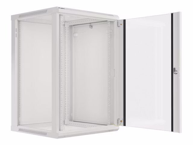 RACKSKÅP 19" VÄGGMONTERAT 18U/600X600 (FLAT PACK) GRÅ LANBERG V2