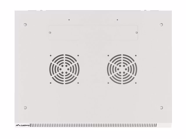 RACKSKÅP 19" VÄGGMONTERAT 22U/600X450 (FLAT PACK) GRÅ LANBERG V2
