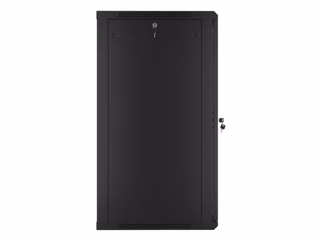 RACKSKÅP 19" VÄGGMONTERAT 22U/600X600 (FLAT PACK) SVART LANBERG V2