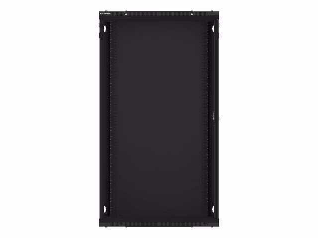 RACKSKÅP 19" VÄGGMONTERAT 22U/600X600 (FLAT PACK) SVART LANBERG V2