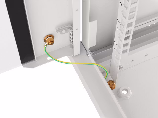 RACKSKÅP 19" VÄGGMONTERAT 27U/600X450 (FLAT PACK) GRÅ LANBERG V2