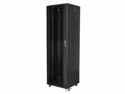 RACKSKÅP 19" FRISTÅENDE 42U/600X600 (FLAT PACK) SVART LANBERG