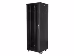 RACKSKÅP 19" FRISTÅENDE 37U/600X600 (FLAT PACK) SVART LANBERG