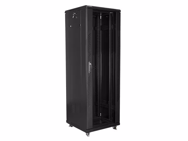 RACKSKÅP 19" FRISTÅENDE 37U/600X600 (FLAT PACK) SVART LANBERG