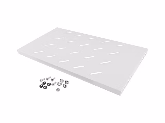 19" FAST HYLLPLAN 1U/486X270MM MAX LASTKAPACITET UPP TILL 120KG GRÅ LANBERG