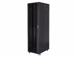 RACKSKÅP 19" FRISTÅENDE 47U/800X1000 (FLAT PACK) SVART LANBERG