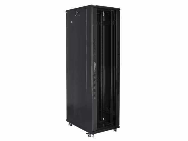 RACKSKÅP 19" FRISTÅENDE 47U/800X1000 (FLAT PACK) SVART LANBERG