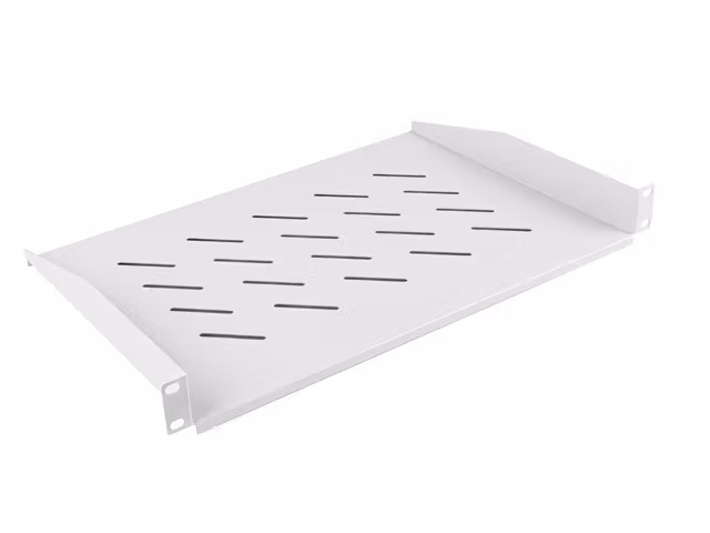 19" FAST HYLLPLAN 1U/483X315MM MAX LASTKAPACITET UPP TILL 25KG GRÅ LANBERG