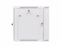 RACKSKÅP 19" DUBBEL SEKTION VÄGGMONTERAT 12U/600X600 (FLAT PACK) GRÅ LANBERG