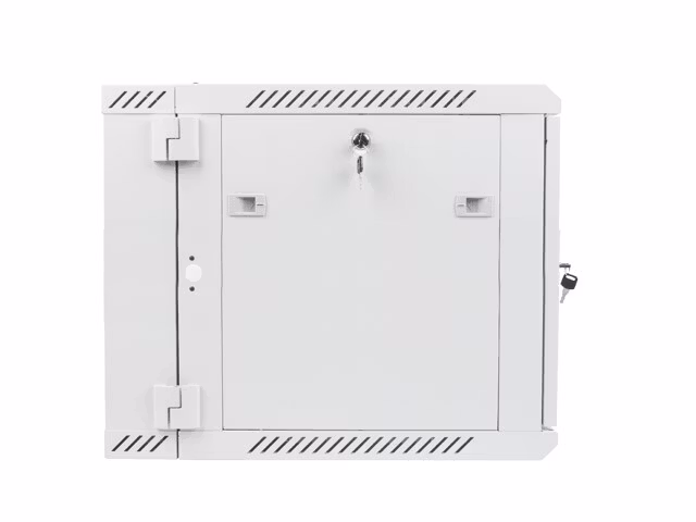 RACKSKÅP 19" VÄGGMONTERAT MED DUBBLA SEKTIONER 9U/600X600 (FLAT PACK) GRÅ LANBERG