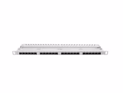PATCHPANEL 24 PORT 0,5U 19" CAT.5E UTP GRÅ LANBERG