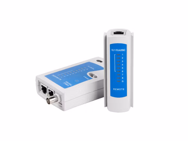 NÄTVERK LAN TESTARE RJ45, RJ12, RJ11, KOAXIALKABEL LANBERG