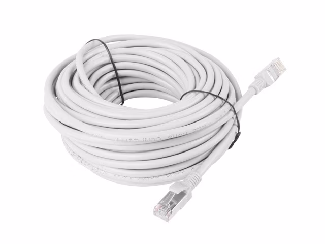 PATCHKABEL CAT.5E UTP 15M GRÅ FLUKE PASSED LANBERG