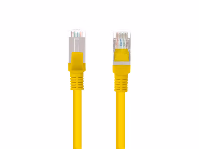 PATCHKABEL CAT.5E FTP 15M GUL FLUKE PASSERADE LANBERG