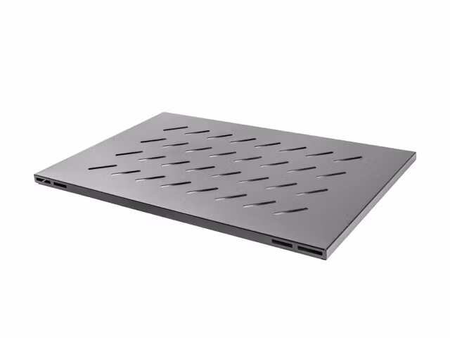 19" FAST HYLLPLAN 1U/465X715MM MAX LASTKAPACITET UPP TILL 120KG SVART LANBERG