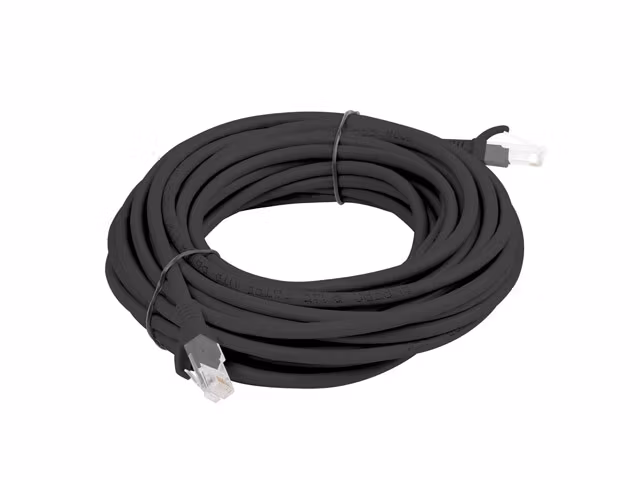 PATCHKABEL CAT.5E UTP 5M SVART FLUKE PASSED LANBERG