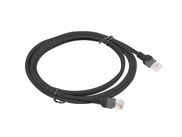 PATCHKABEL CAT.6 UTP 2M SVART FLUKE PASSERADE LANBERG