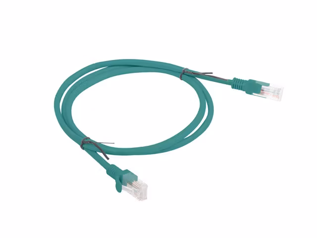 PATCHKABEL CAT.6 UTP 1M GRÖN FLUKE PASSERADE LANBERG