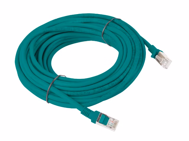 PATCHKABEL CAT.6 UTP 10M GRÖN FLUKE PASSERADE LANBERG