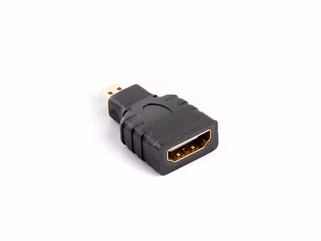 HDMI(F)->HDMI MICRO(M) ADAPTER SVART LANBERG