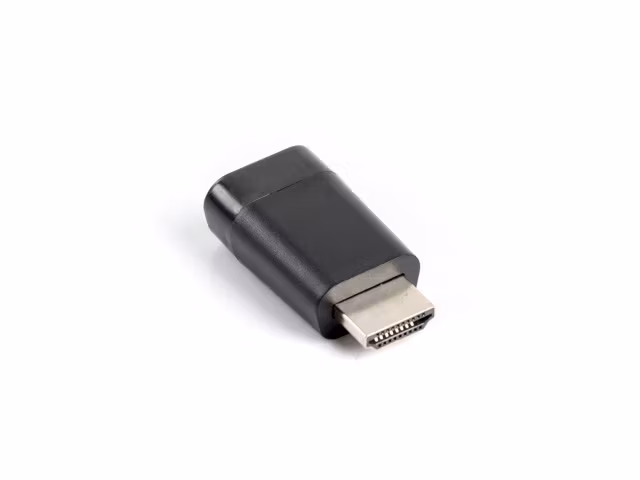 HDMI(M)->VGA(F) ADAPTER SVART LANBERG