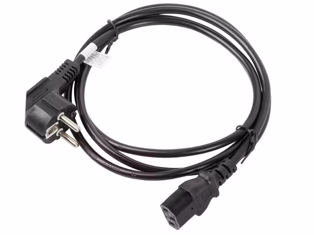 CEE 7/7->IEC 320 C13 NÄTSLADD 1,8 M VDE SVART LANBERG