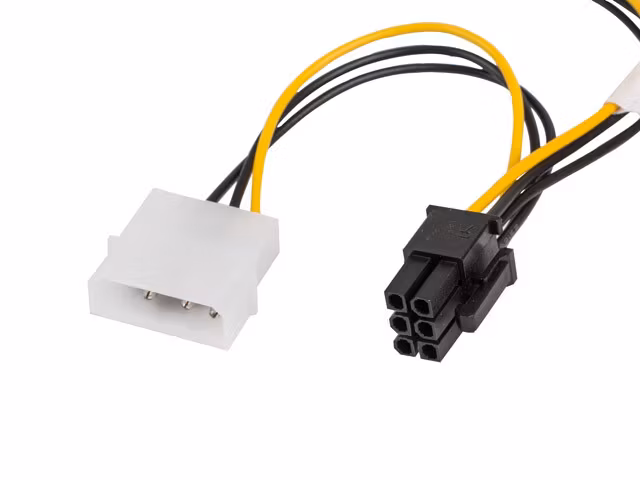 HDD 2X MOLEX(M/F) 3 PIN->BTX 6 PIN PSU KABEL 15CM LANBERG