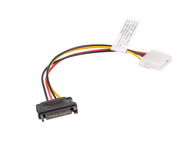 MOLEX(F)->SATA(M) KABEL 15CM LANBERG