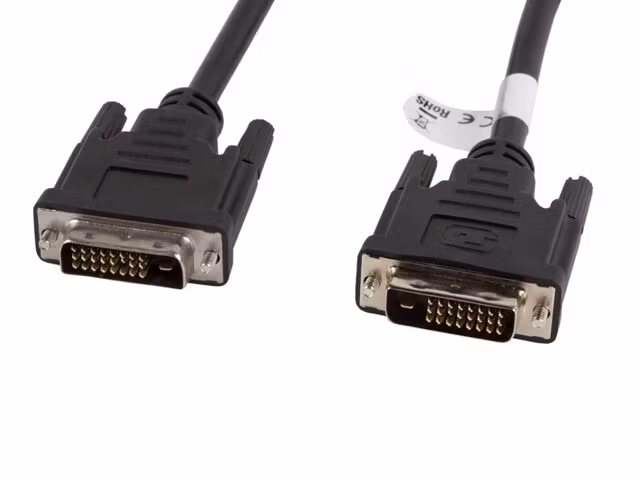 DVI-D(M)(24+1)->DVI-D(M)(24+1) KABEL 3M SVART DUAL LINK LANBERG