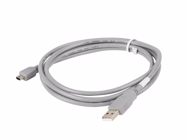 USB MINI(M)->USB-A(M) 2.0 KABEL 1,8M GRÅ (CANON) LANBERG