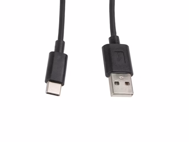 USB-C(M)->USB-A(M) 2.0 KABEL 1M SVART LANBERG