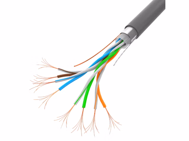 LAN-KABEL FTP 305M TRÅDAD CCA GRÅ LANBERG